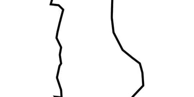 Mapa Albánie mapa vektor